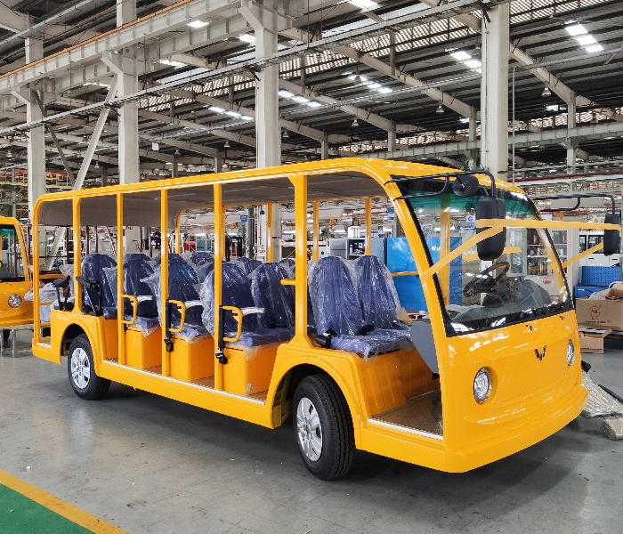 五菱電動觀光車寬體6排